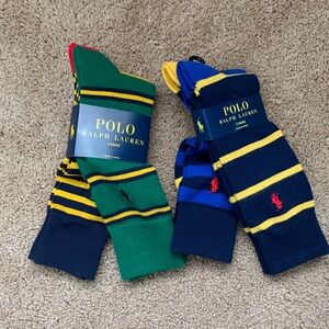 Polo Ralph Lauren Casual Dress Socks Men’s Sz 10-13